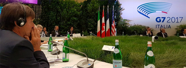 Les Etats du G7 environnement raffirment leur soutien  l'Accord de Paris sauf les Etats-Unis