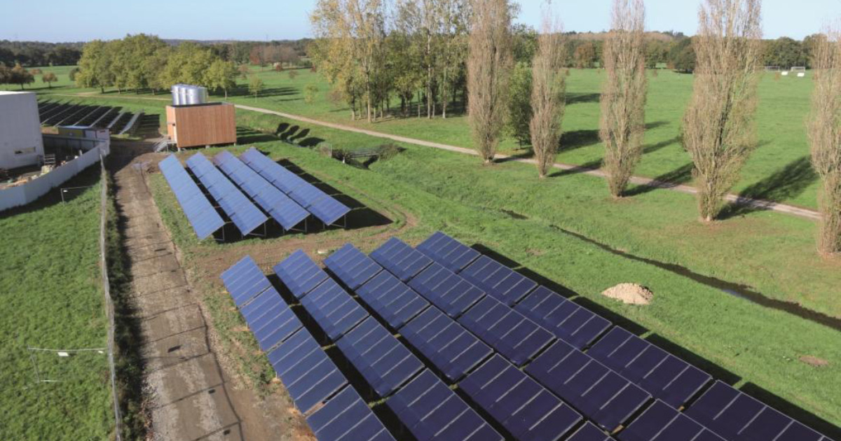 La plus importante centrale solaire thermique relie  un rseau de chaleur inaugure en Loire-Atlantique