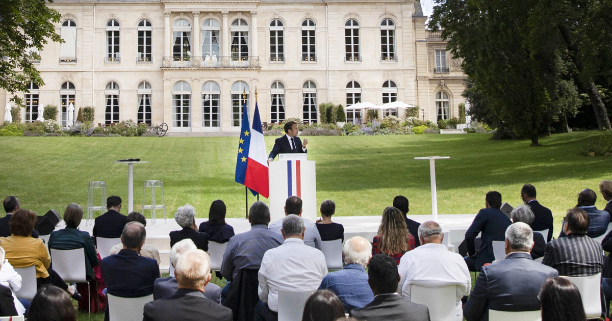Convention citoyenne pour le climat: la rponse d'Emmanuel Macron