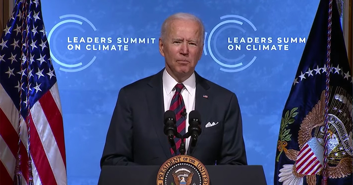 Climat: Joe Biden se fixe 50  52% de rduction des missions d'ici  2030
