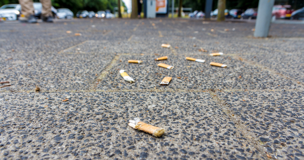 REP tabac: six communes vont exprimenter des outils de lutte contre les mgots abandonns 