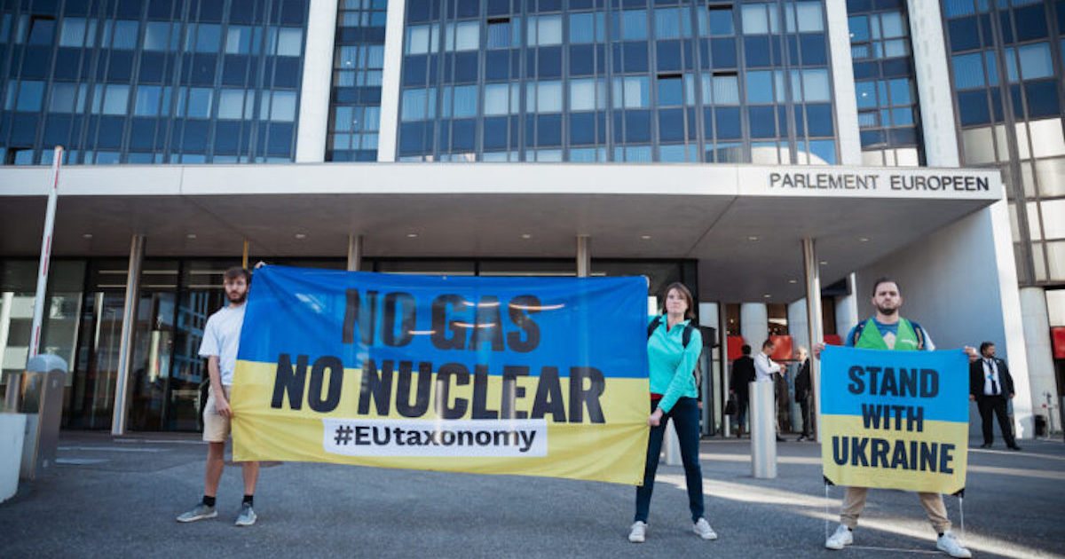 Taxonomie europenne: Greenpeace va porter plainte contre l'inclusion du gaz et du nuclaire