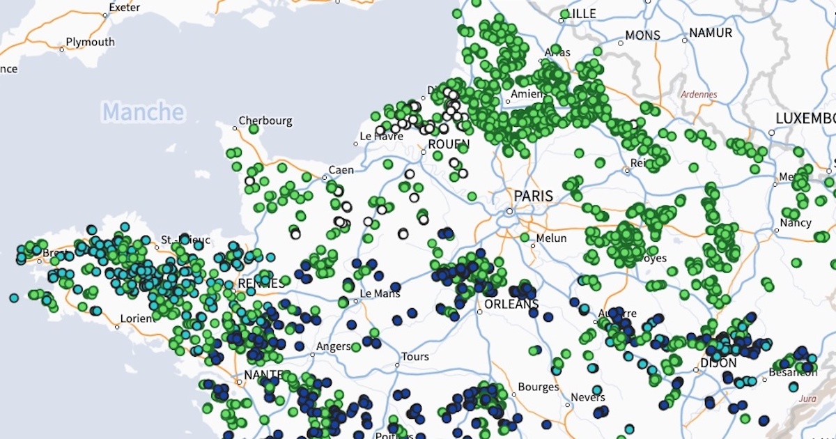 nergies renouvelables: une carte interactive pour dfinir les zones d'acclration est disponible
