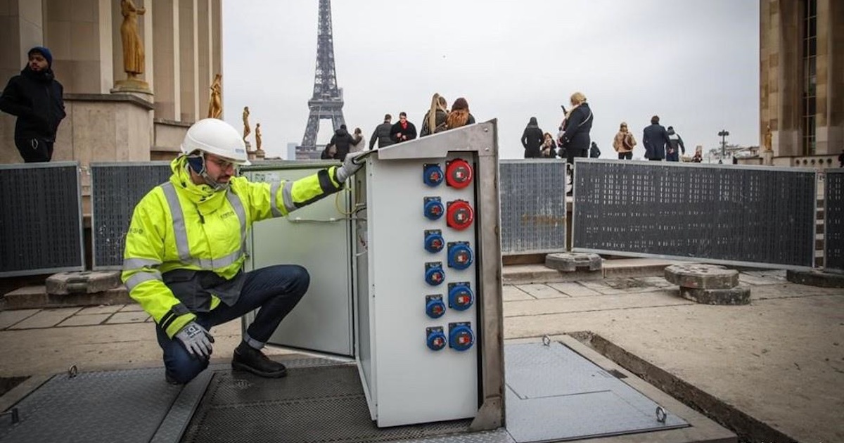 JO de Paris 2024: des bornes lectriques vnementielles installes dans 300 villes 