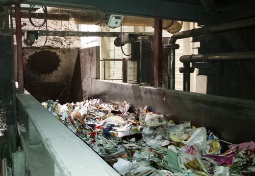Pesage du papier recycl - Mesure de dbit massique DuoSeries LB 472 par BERTHOLD FRANCE SAS