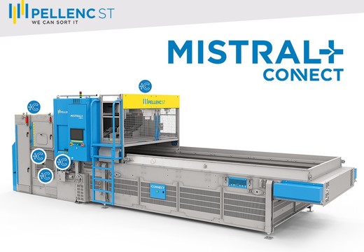 Mistral+ Connect :  la nouvelle rfrence en matire de tri intelligent par Pellenc ST