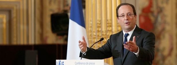 Franois Hollande propose "une grande entreprise franco-allemande" pour la transition nergtique