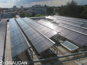 La socit Givaudan opte pour la climatisation solaire lors de la rhabilitation de son sige social