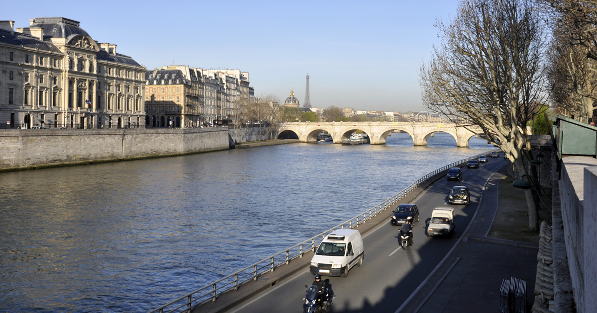 Voies sur berge fermes  Paris: pas d'effet "significatif" contre la pollution