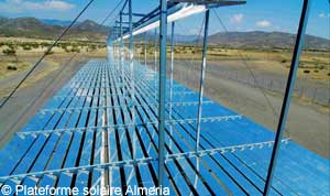 Inauguration d'une nouvelle technologie solaire sur la plateforme solaire d'Almeria