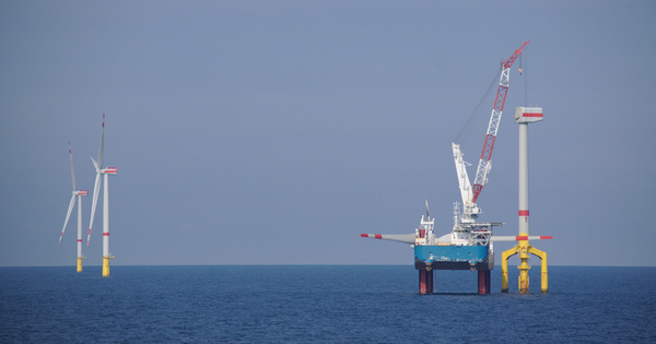 olien en mer : l'industrialisation de son dveloppement se met en place