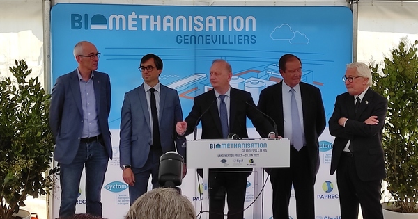 le-de-France: une unit de mthanisation verra le jour en 2025 dans le port de Gennevilliers