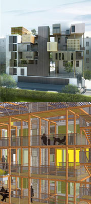 Exposition sur l'habitat co-responsable en ville : 8 projets architecturaux  utopiques  dvoils