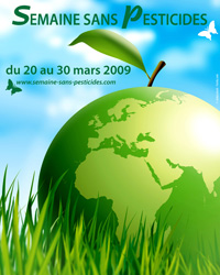 La 4e dition de la Semaine sans pesticides se tiendra du 20 au 30 mars 