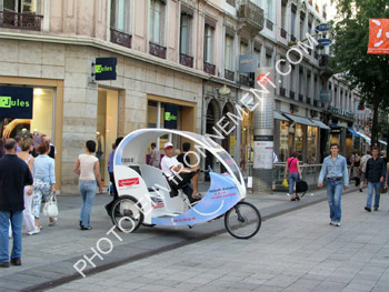 Photo Taxi Tricycle