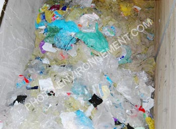 Photo Tri de sacs plastiques en polythylne