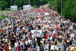 Photo Manifestation contre le G8 d'vian