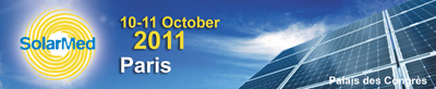 SolarMed 2011 : Le deuxime rendez-vous des grands acteurs de l'nergie solaire dans les pays riverains de la Mditerrane