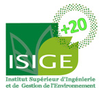 Colloque ISIGE+20 : "Quel engagement environnemental pour demain ?"