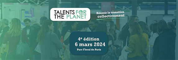 Talents for the planet, salon des MTIERS, EMPLOIS et FORMATIONS  impact
