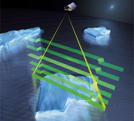 Lancement du satellite Cryosat 2 pour surveiller les calottes glaciaires