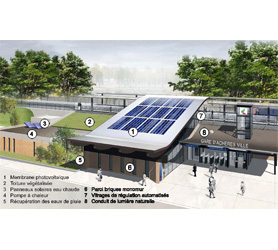 Achres-ville devient la premire  gare solaire  de France