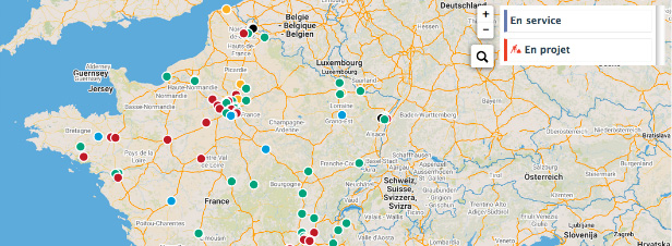 Mobilit: une base de donnes en ligne permet de localiser les stations de gaz naturel franaises