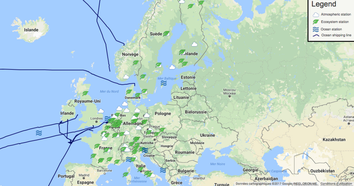 Le rseau Icos d'observation des gaz  effet de serre se dploie en Europe