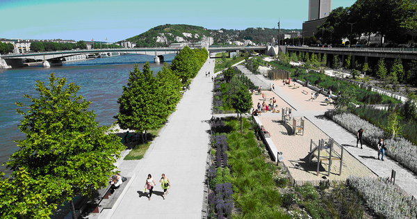 Le grand prix national du paysage r�compense l'am�nagement des quais de Rouen