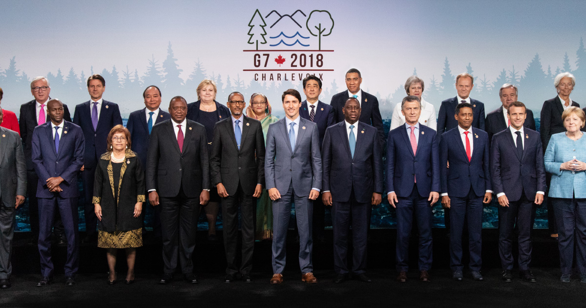 Une déclaration discordante du G7 sur le climat et les océans
