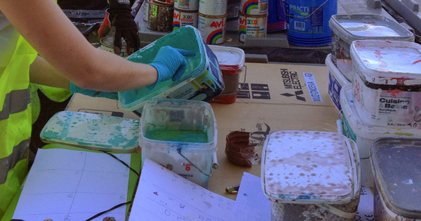 Le recyclage des peintures acryliques d�sormais op�rationnel