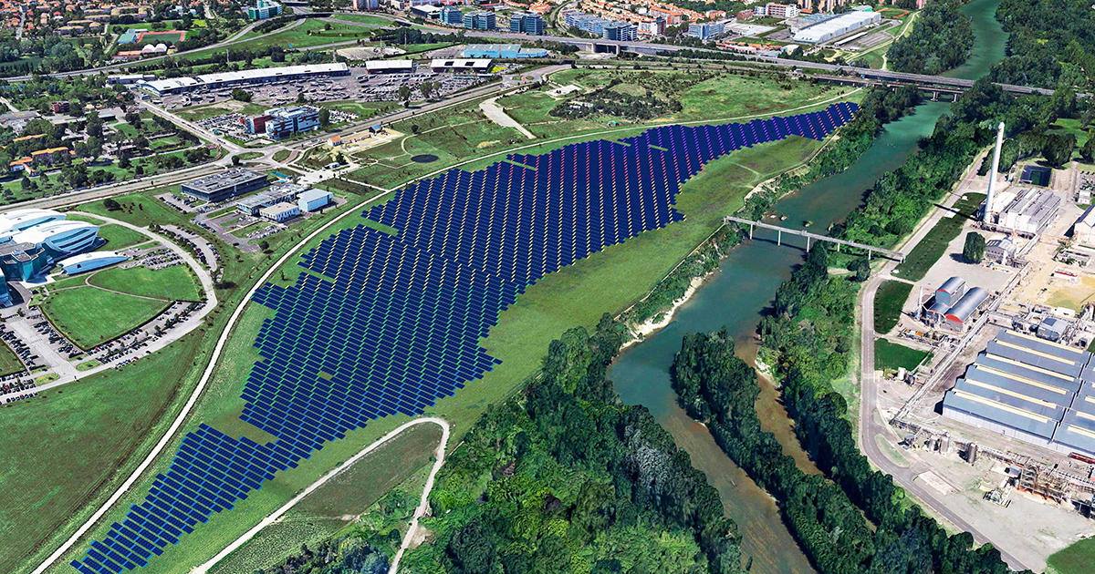Photovoltaïque : lancement de la construction du plus grand parc solaire urbain de France