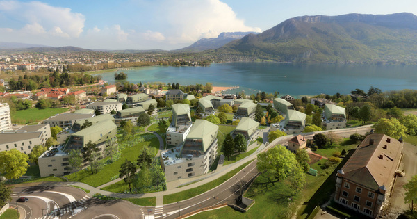 Annecy: l'eau du lac sera dsormais utilise pour chauffer et rafrachir des btiments