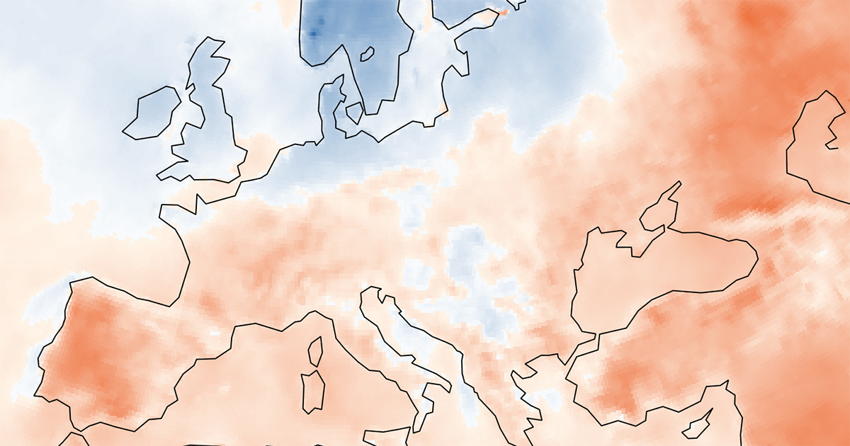 Juillet a été le troisième mois le plus chaud jamais enregistré en Europe