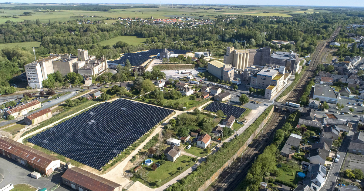 La malterie d'Issoudun accueille la plus grande centrale solaire thermique industrielle