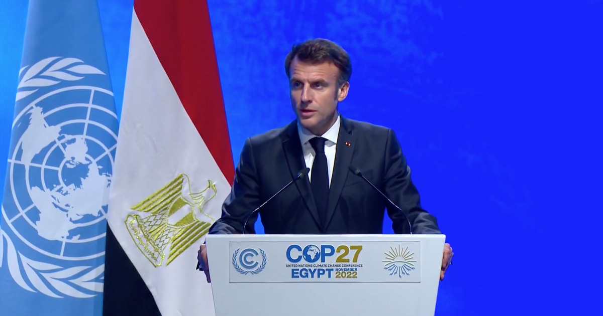 COP 27 : la France promet d'être « au rendez-vous du devoir de solidarité »