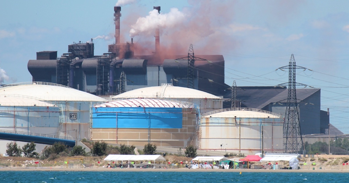 Fos-sur-Mer: FNE dpose de nouveau plainte contre ArcelorMittal pour pollution