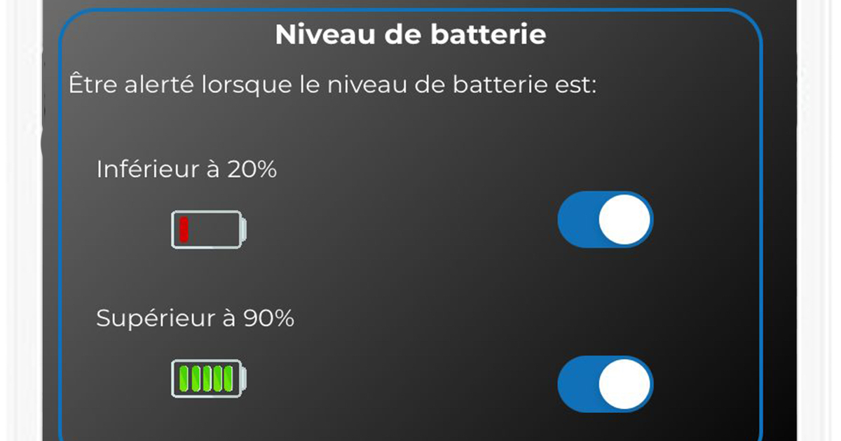 Une appli pour suivre l'usure des batteries