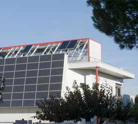 Inauguration du centre de recherche des systmes solaires thermiques BELENOS  Nmes