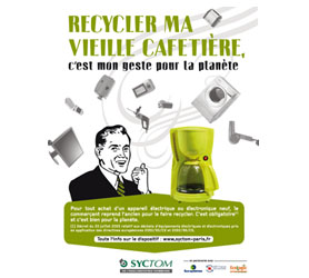 Recyclage des DEEE : le Syctom de l'agglomration parisienne lance une campagne de sensibilisation 