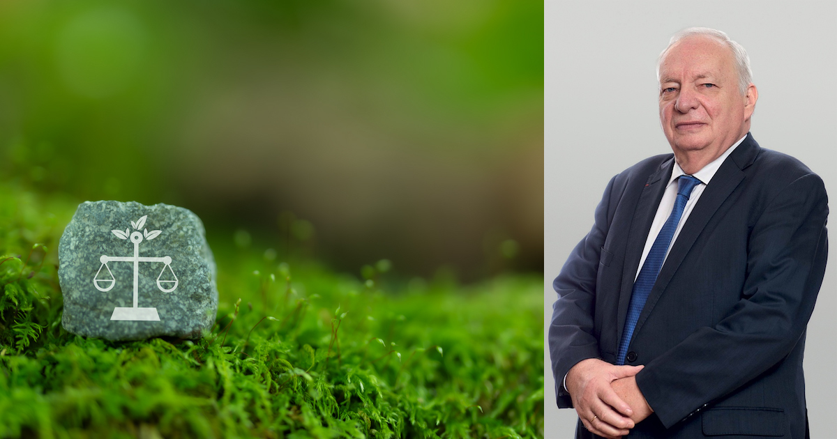 ��Le droit de l'environnement a comme destin�e de devenir le droit commun de l'humanit頻