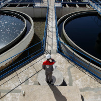 Usine de production d'eau de Petit paradis.