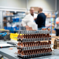 Vue du syst�me de refroidissement � eau en circuit ferm�