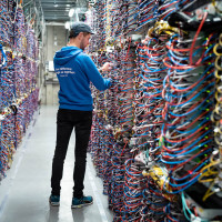 Dans les all�es du data center de Roubaix (59)