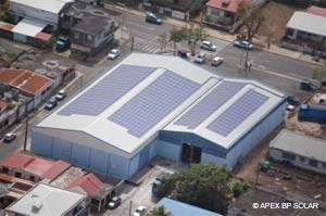 La Guadeloupe inaugure une nouvelle installation photovoltaque sur la commune du Moule