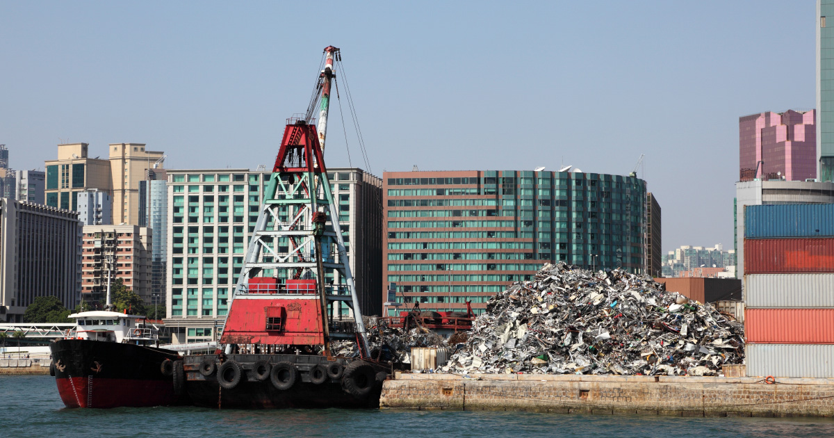 La Chine ferme ses portes aux déchets occidentaux