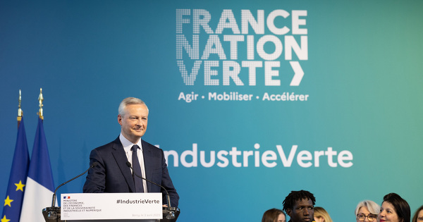 Industrie verte�: Bruno Le Maire pose les jalons de la future loi