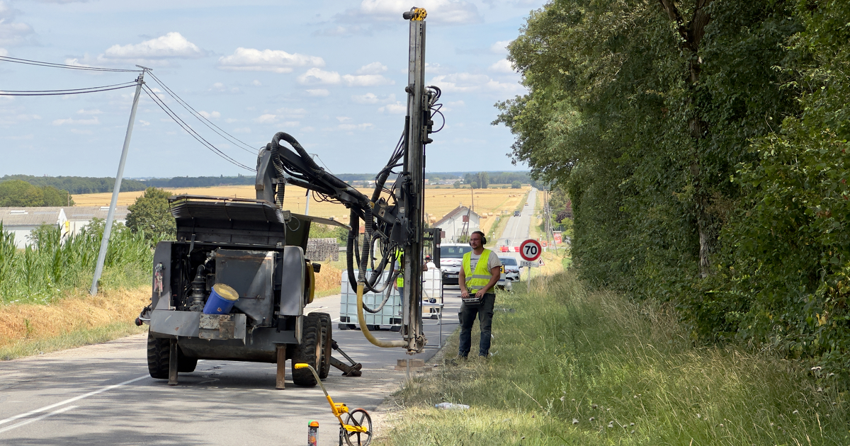 Scheresse: les solutions du Loiret pour prserver les routes