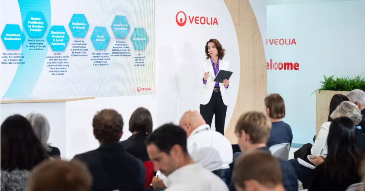 Veolia signe une ann�e ��charni�re�� en 2025