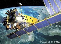 Le satellite Envisat cartographie les missions rgionales de CO2